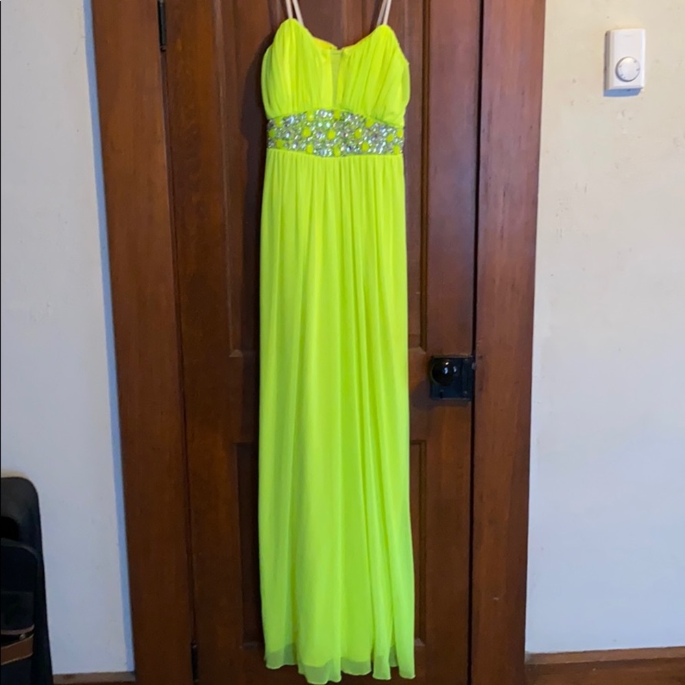 Green Prom dress